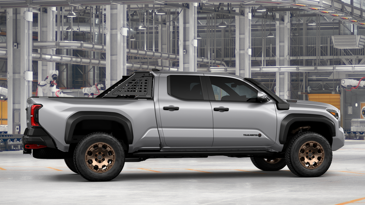 New 2026 Celestial Silver Metallic Toyota Tacoma Trailhunter image 14