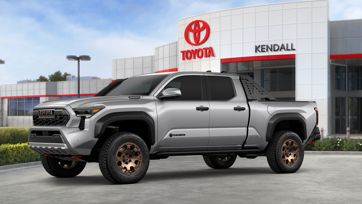 New 2026 Celestial Silver Metallic Toyota Tacoma Trailhunter image 3