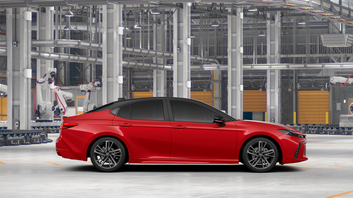 New 2026 Supersonic Red with Midnight Black Metallic roof <sup>1</sup> Toyota  XSE image 14