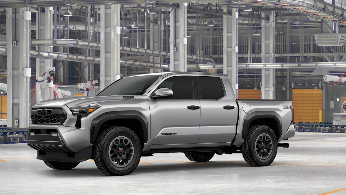 New 2026 Celestial Silver Metallic Toyota Tacoma TRD Off-Road image 3