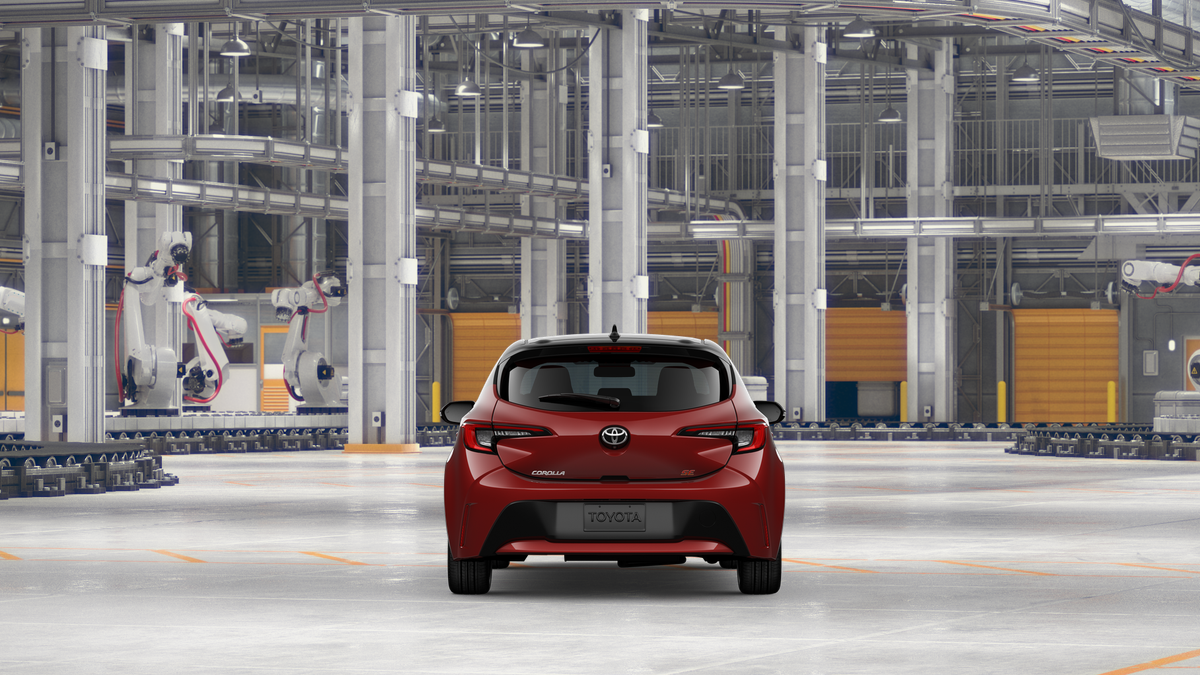 New 2026 Finish Line Red with Midnight Black Metallic roof <sup>1</sup> Toyota  SE image 10
