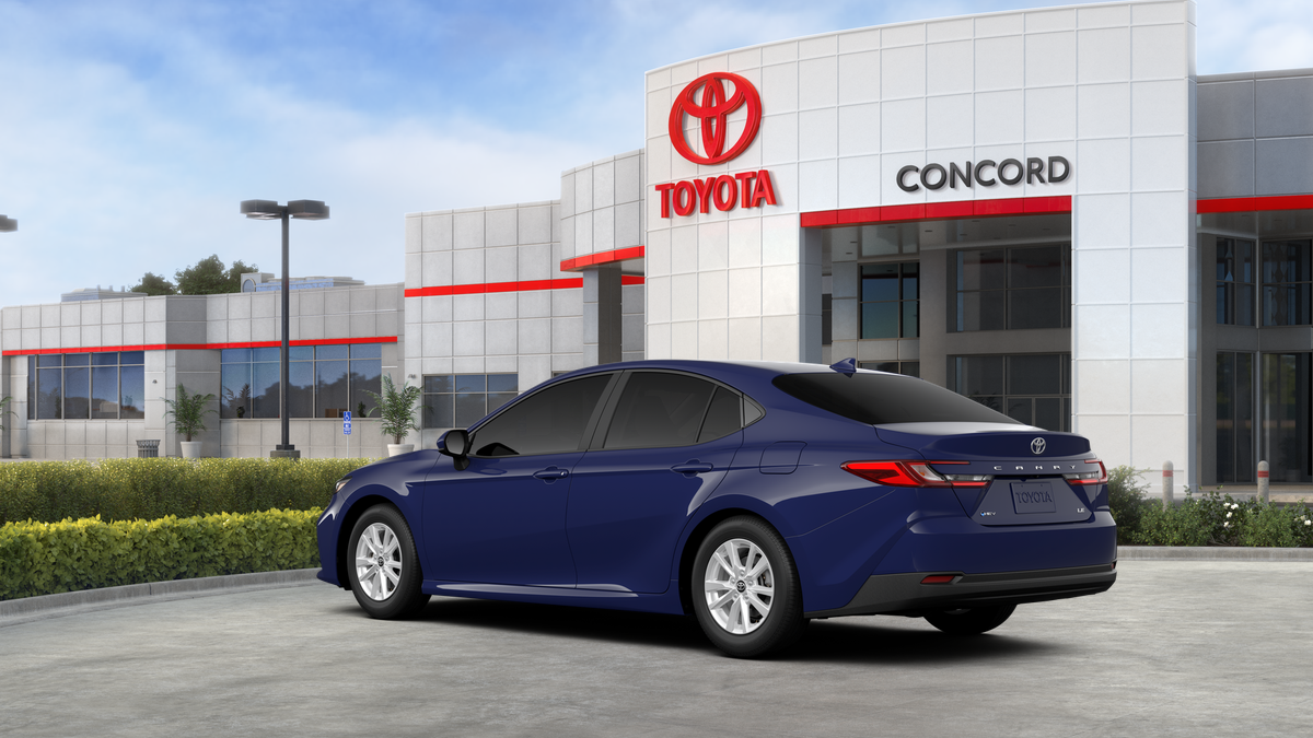 New 2026 Reservoir Blue Toyota LE image 6