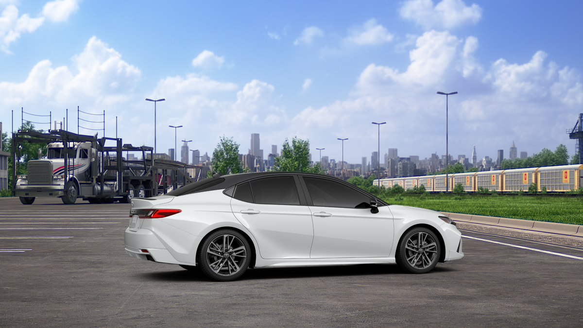 New 2027 Wind Chill Pearl with Midnight Black Metallic roof <sup>1</sup> Toyota  XSE image 13