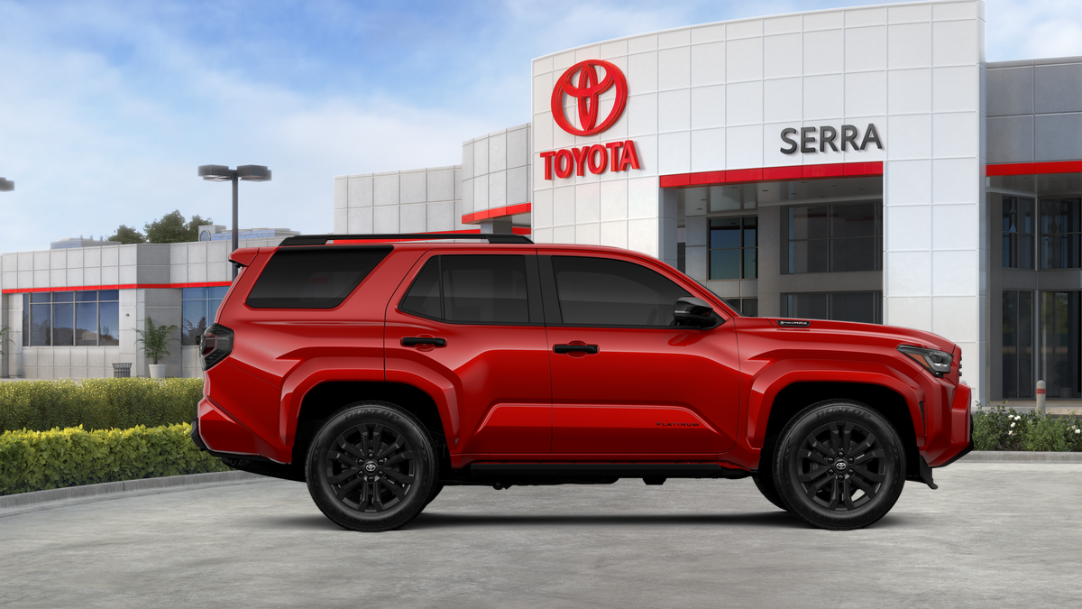 New 2026 Supersonic Red <sup>1</sup> Toyota 4Runner Platinum image 14