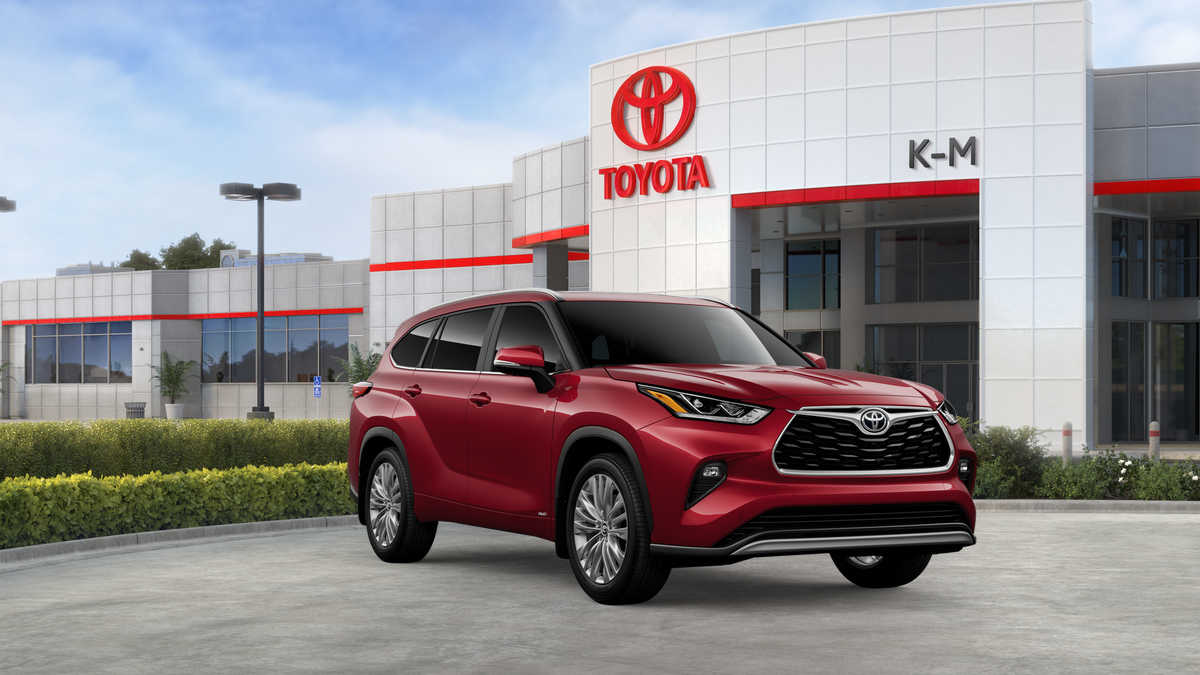 New 2026 Toyota Highlander Hybrid SUV