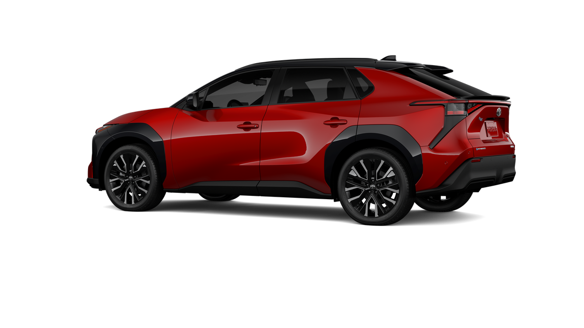New 2027 Supersonic Red with Midnight Black Metallic roof <sup>1</sup> Toyota  Limited image 7