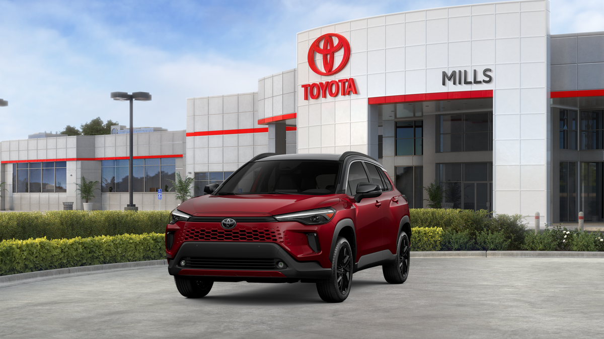 New 2026 Soul Red Crystal <sup>1</sup> with Jet Black roof <sup>2</sup> Toyota  XSE image 22