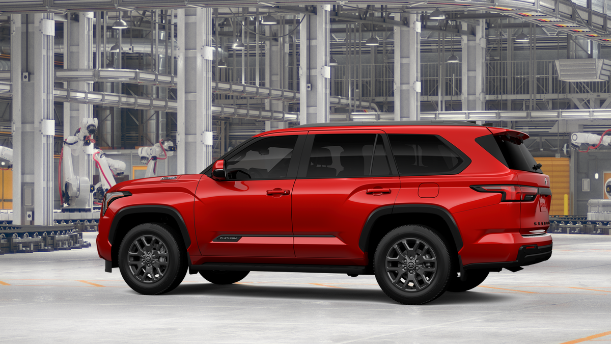 New 2026 Supersonic Red <sup>1</sup> Toyota  Platinum image 7