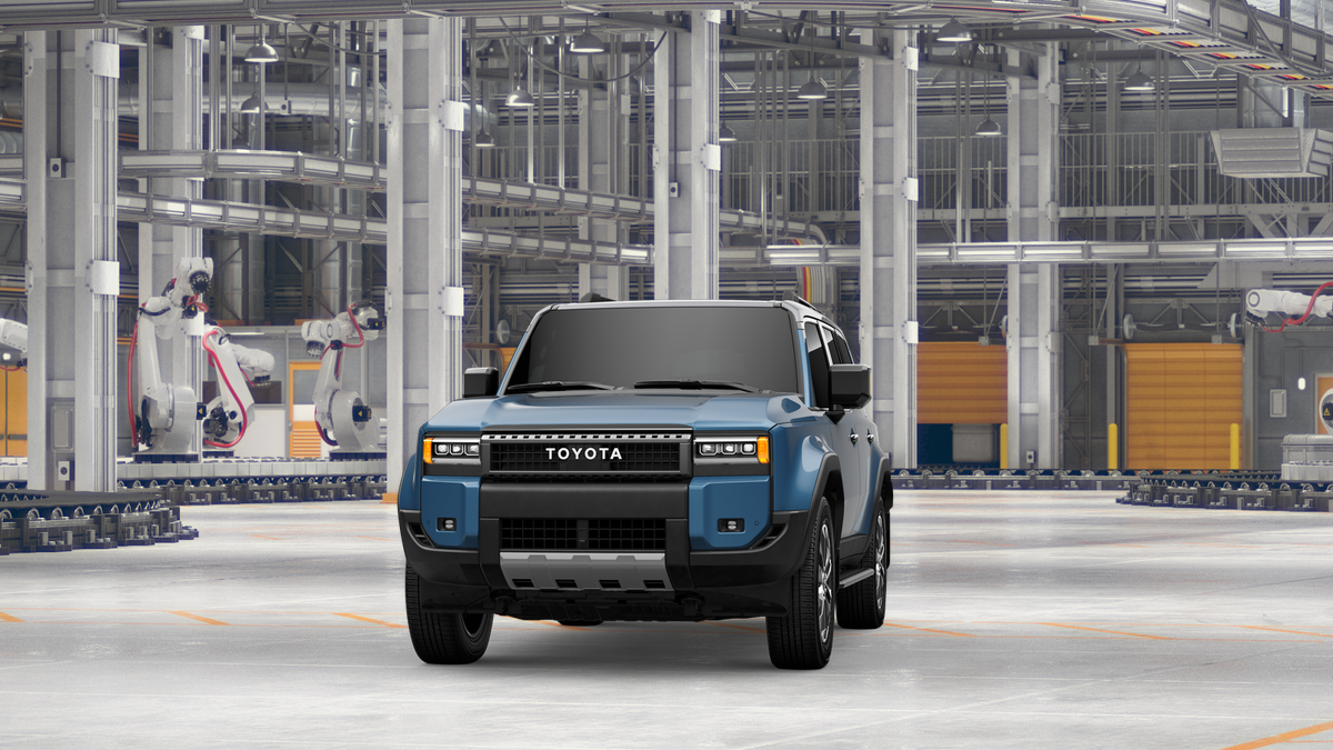 New Heritage Blue/Grayscape [extra cost color] 2026 Toyota Land