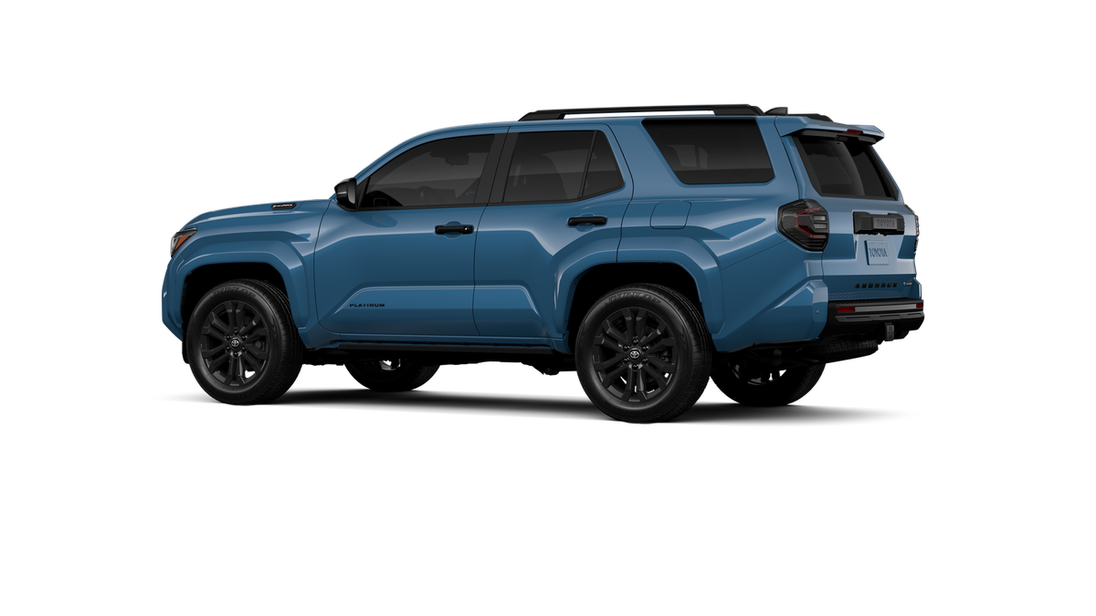 New 2026 Heritage Blue Toyota 4Runner Platinum image 7