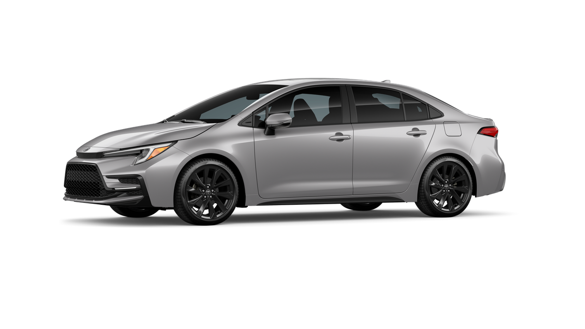 New 2027 Classic Silver Metallic Toyota  SE image 5