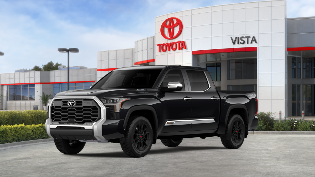 New 2026 Midnight Black Metallic Toyota Tundra 1794 Edition image 27