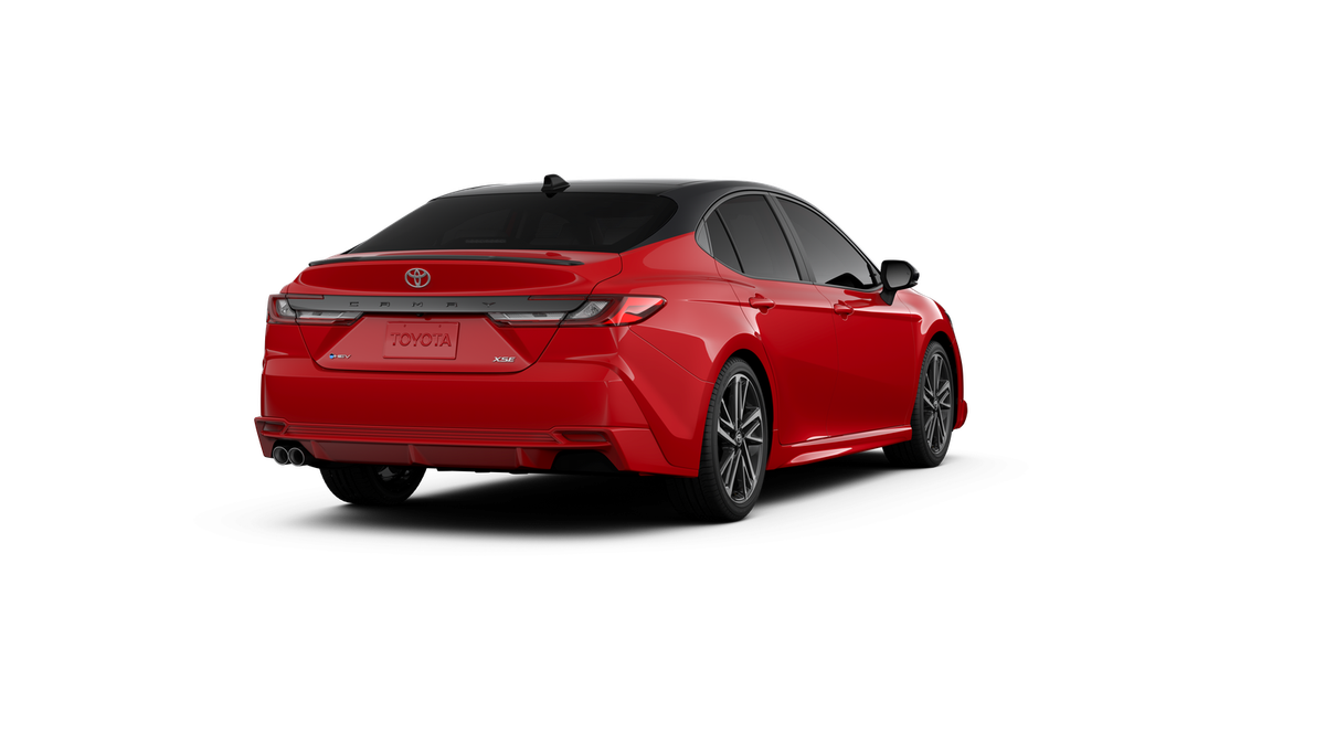 New 2026 Supersonic Red with Midnight Black Metallic roof <sup>1</sup> Toyota  XSE image 33