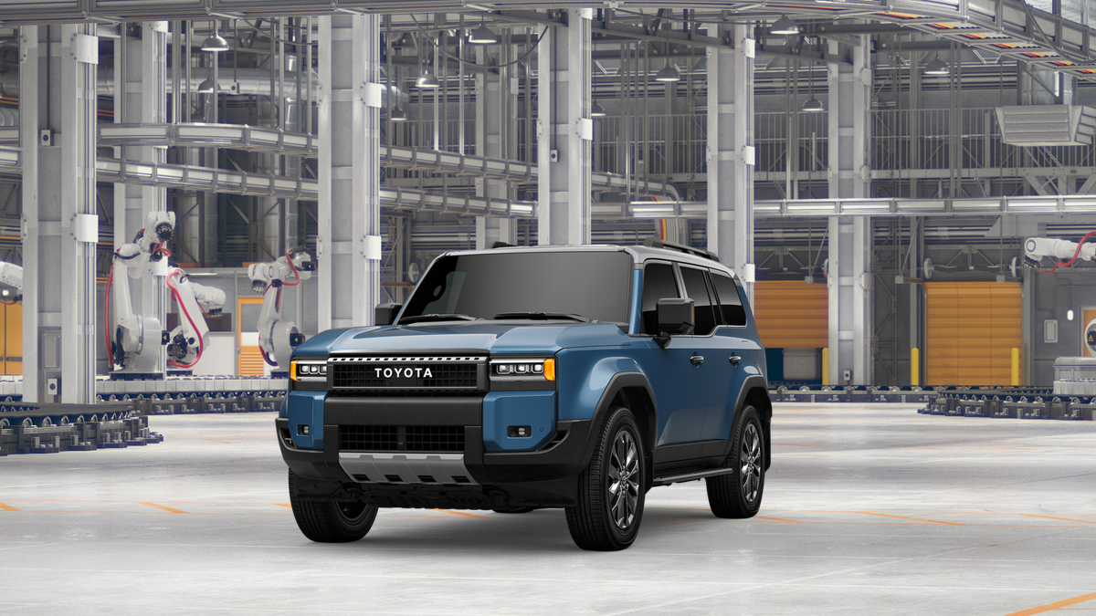 Heritage Blue/Grayscape 2027 Toyota Land Cruiser SUV / Crossover  8-Speed Automatic