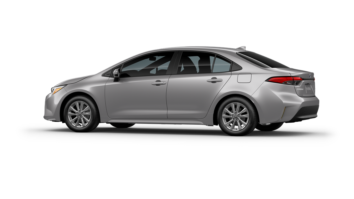 New Classic Silver Metallic 2025 Toyota Corolla XLE for Sale in