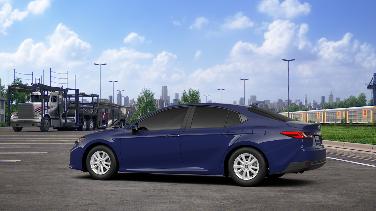 New 2026 Reservoir Blue Toyota LE image 5