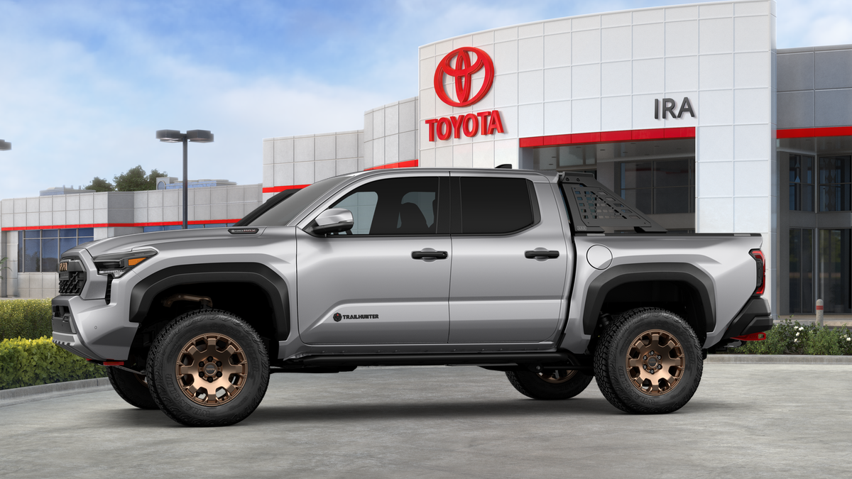 New 2026 Celestial Silver Metallic Toyota Tacoma Trailhunter image 5