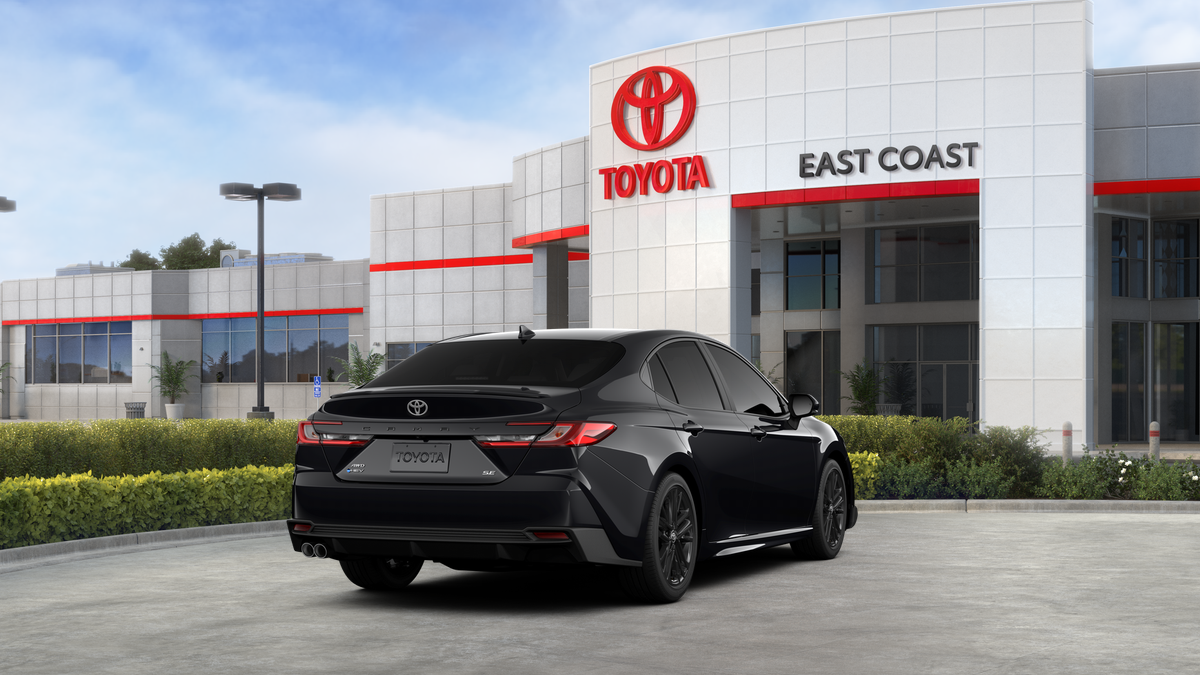 New 2026 Midnight Black Metallic Toyota  SE AWD image 12