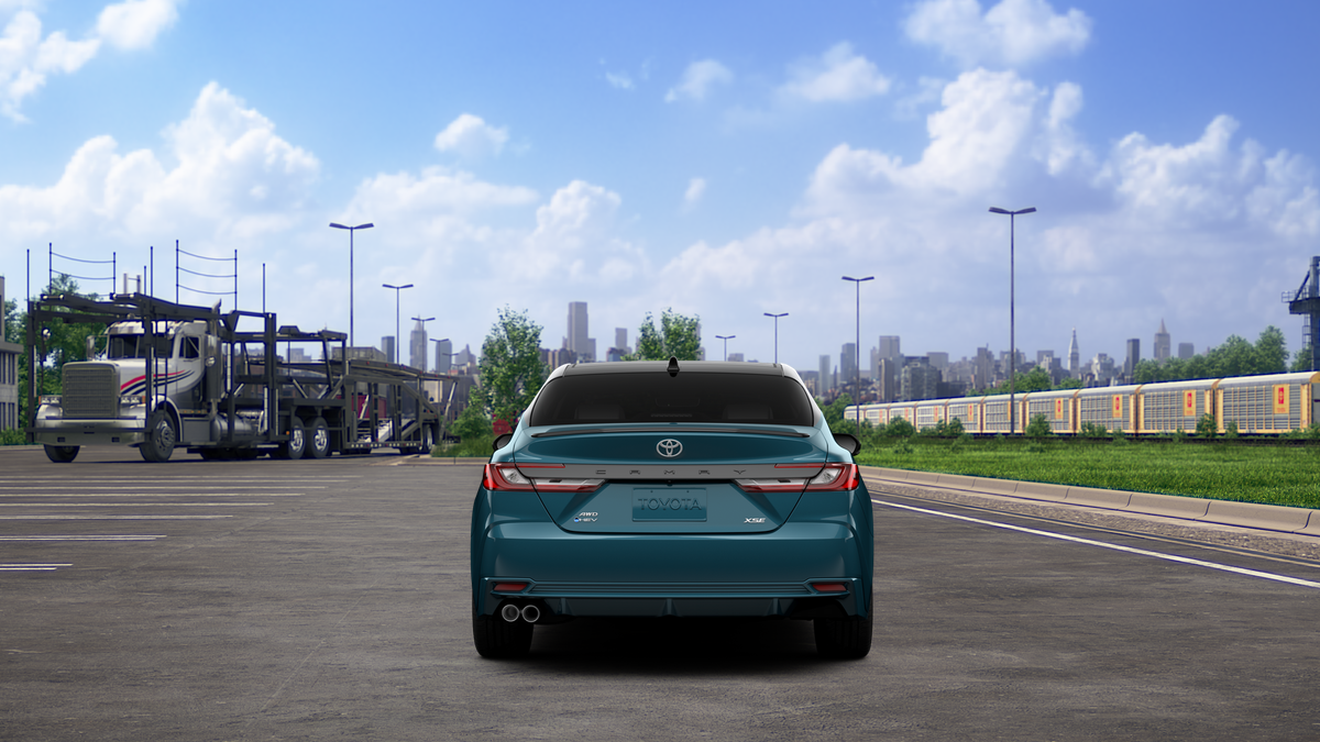 New 2026 Ocean Gem with Midnight Black Metallic roof <sup>1</sup> Toyota  XSE AWD image 10