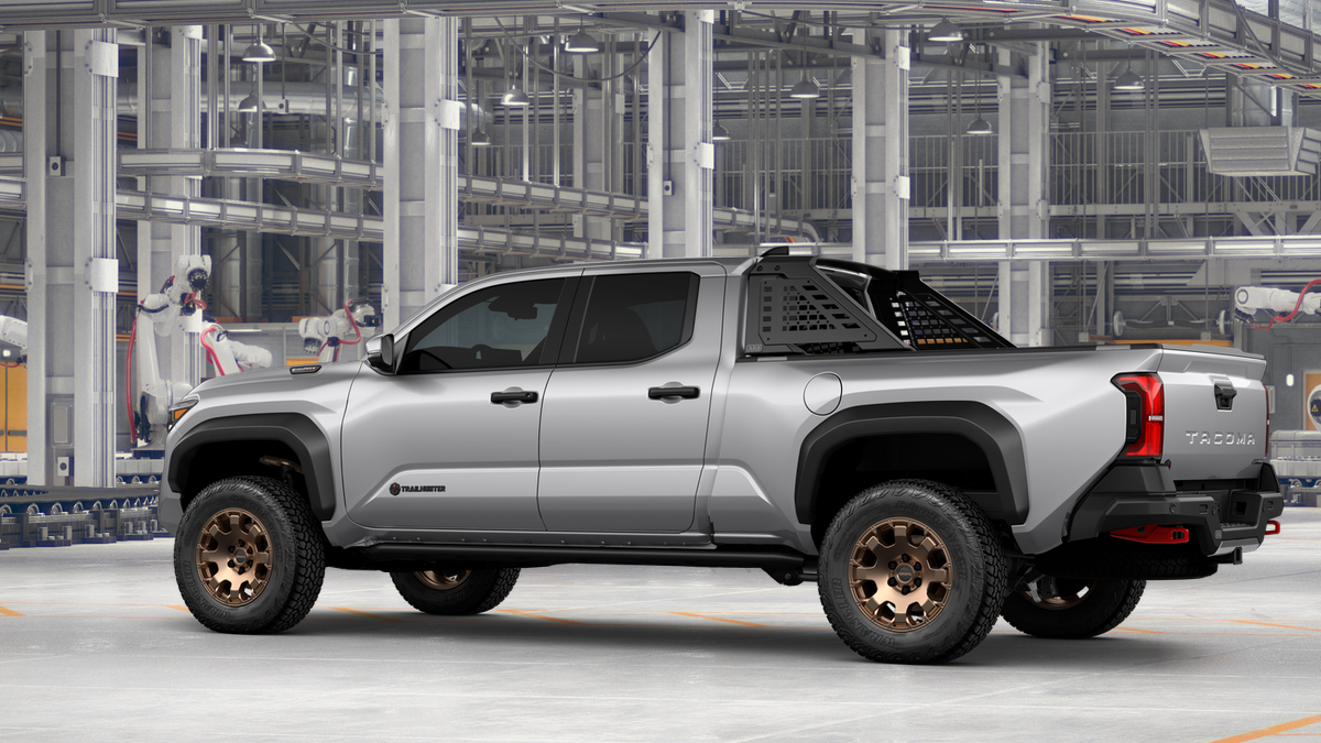 New 2026 Celestial Silver Metallic Toyota Tacoma Trailhunter image 7