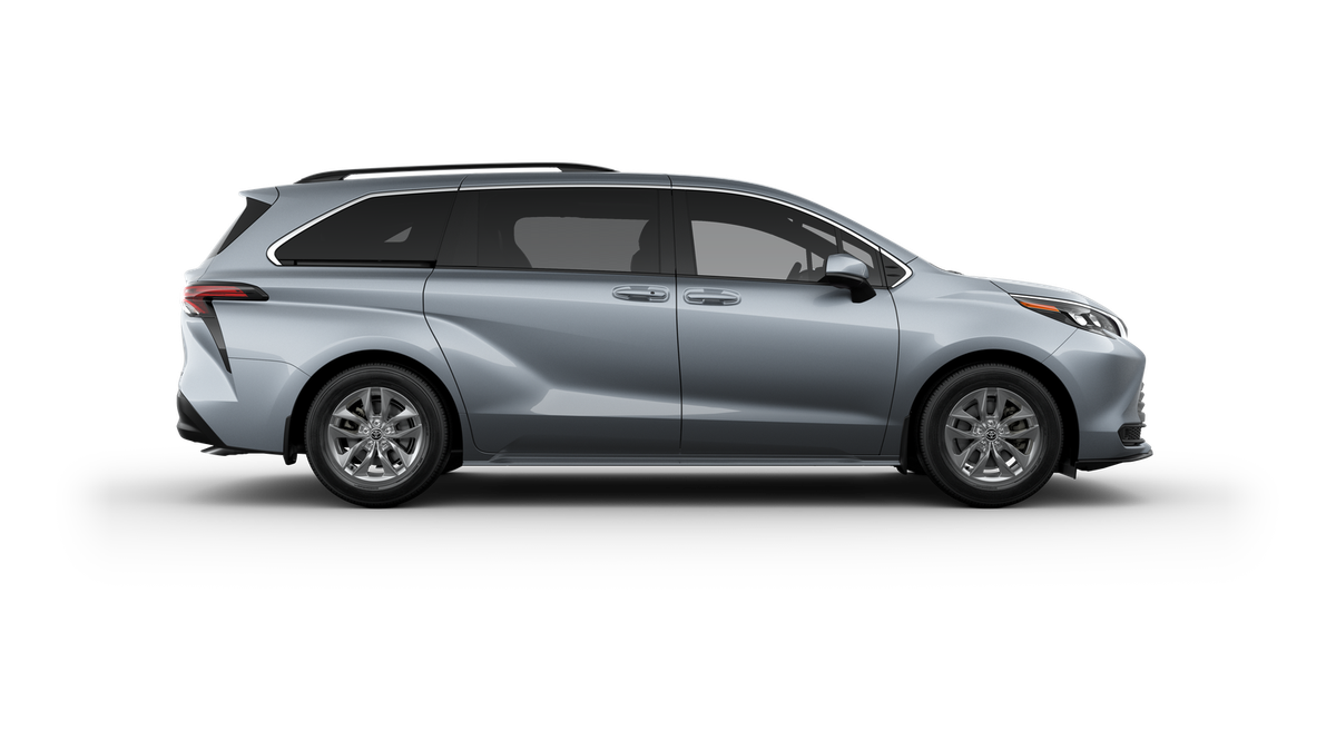 New Celestial Silver Metallic 2025 Toyota Sienna LE for Sale