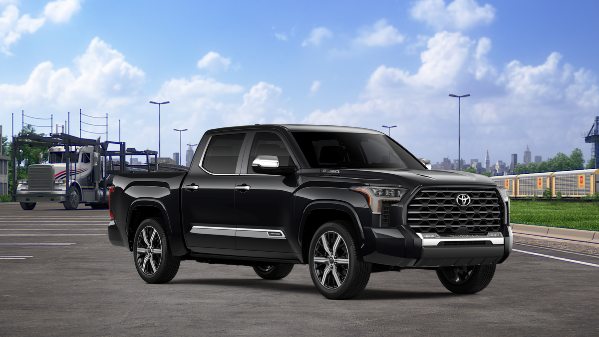 New 2026 Midnight Black Metallic Toyota Tundra Capstone image 17