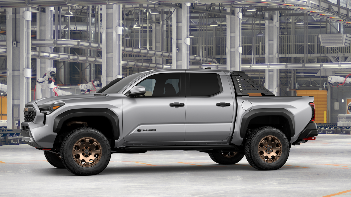 New 2026 Celestial Silver Metallic Toyota Tacoma Trailhunter image 5