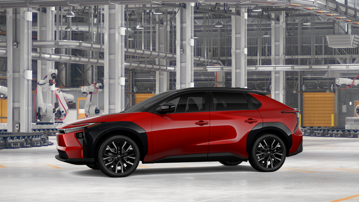 New 2026 Supersonic Red with Midnight Black Metallic roof <sup>1</sup> Toyota  Limited image 5