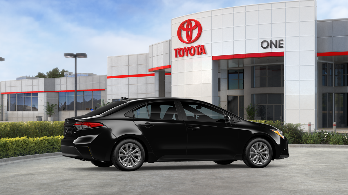 New 2026 Midnight Black Metallic Toyota  LE image 45