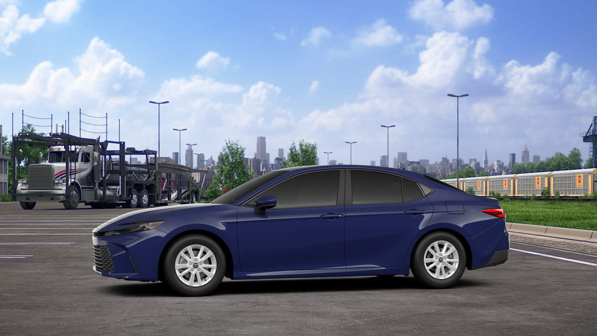 New 2026 Reservoir Blue Toyota LE image 3
