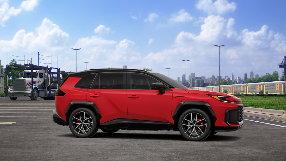New 2026 Supersonic Red with Midnight Black Metallic roof <sup>1</sup> Toyota  GR SPORT image 15