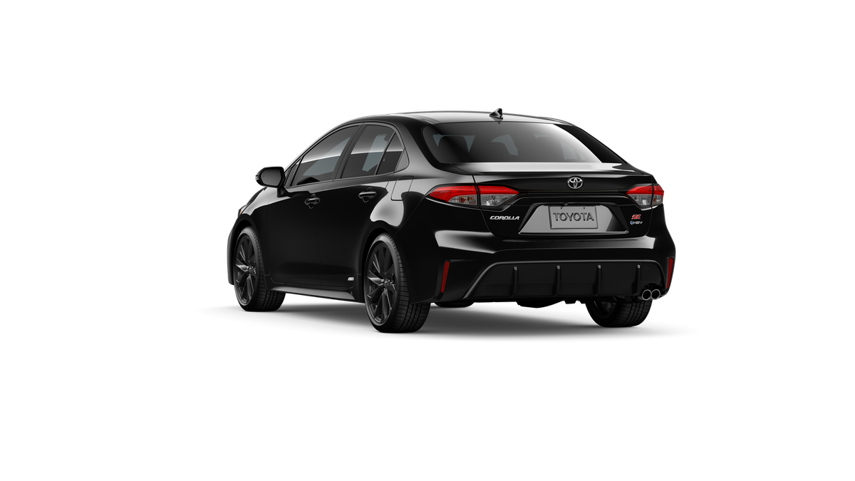 New 2026 Midnight Black Metallic Toyota  SE AWD image 9