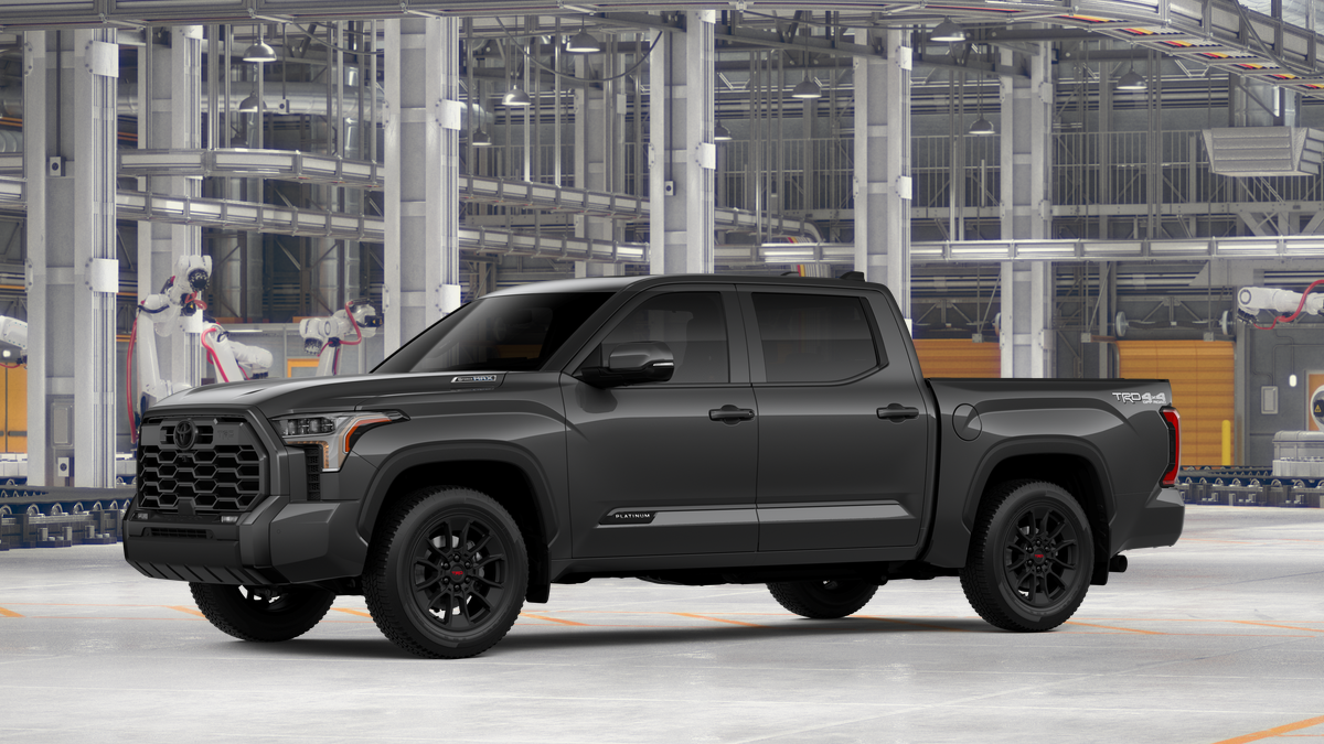 New 2026 Magnetic Gray Metallic Toyota Tundra Platinum image 3