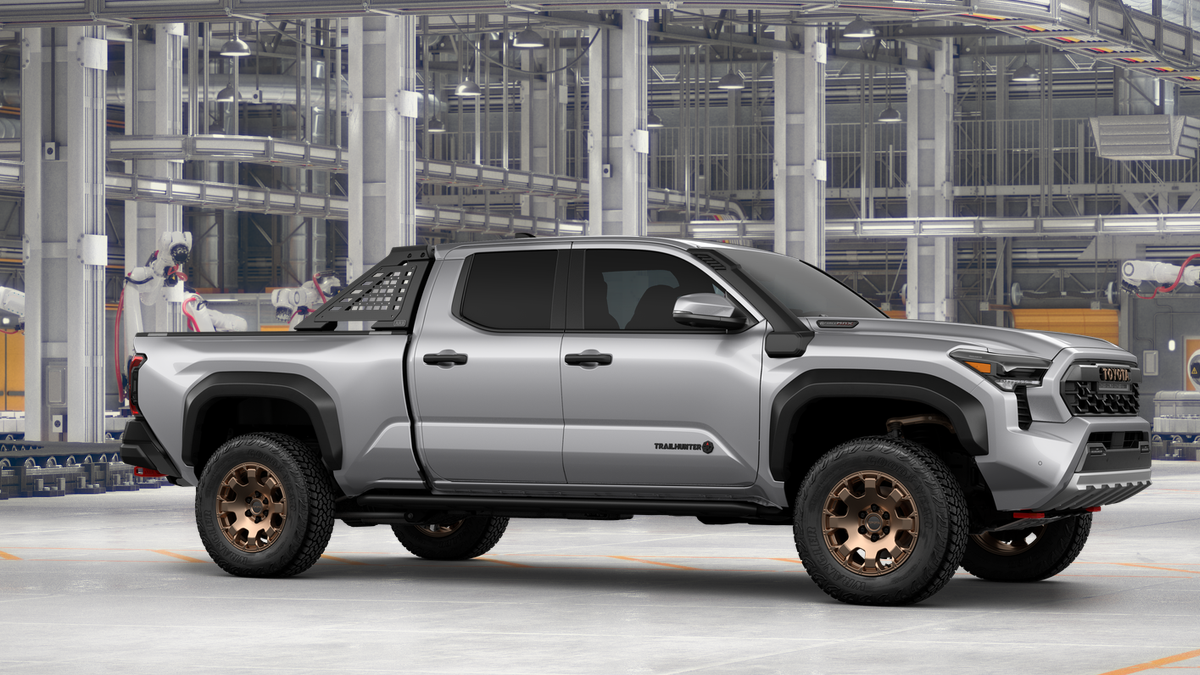 New 2026 Celestial Silver Metallic Toyota Tacoma Trailhunter image 16