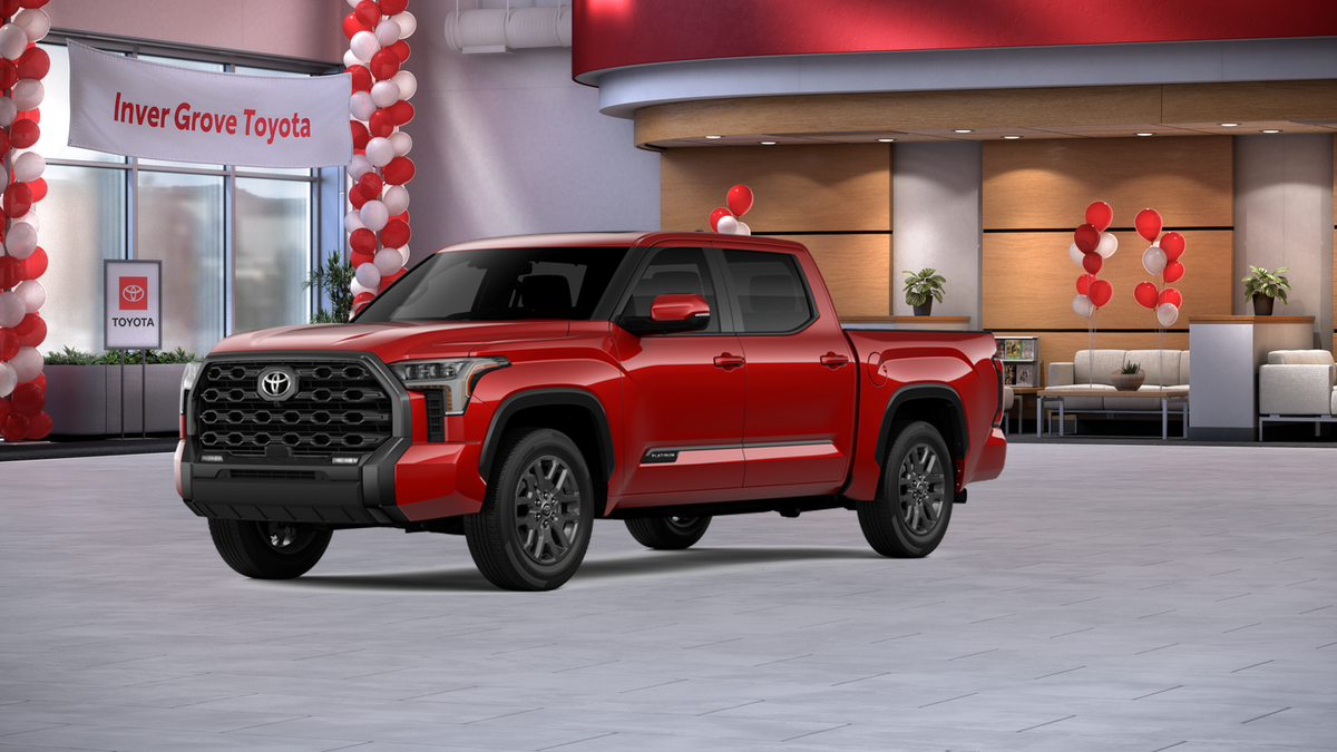 New Supersonic Red [extra cost color] 2026 Toyota Tundra Platinum