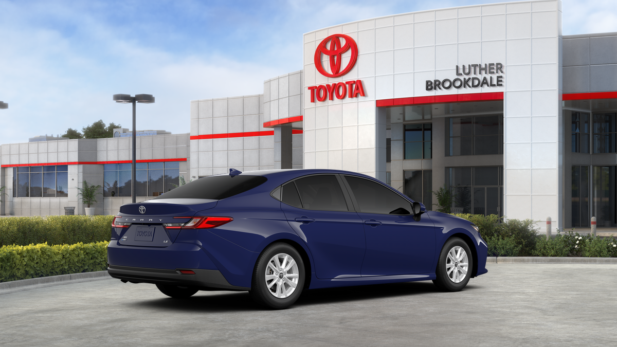 New 2026 Reservoir Blue Toyota  LE AWD image 12