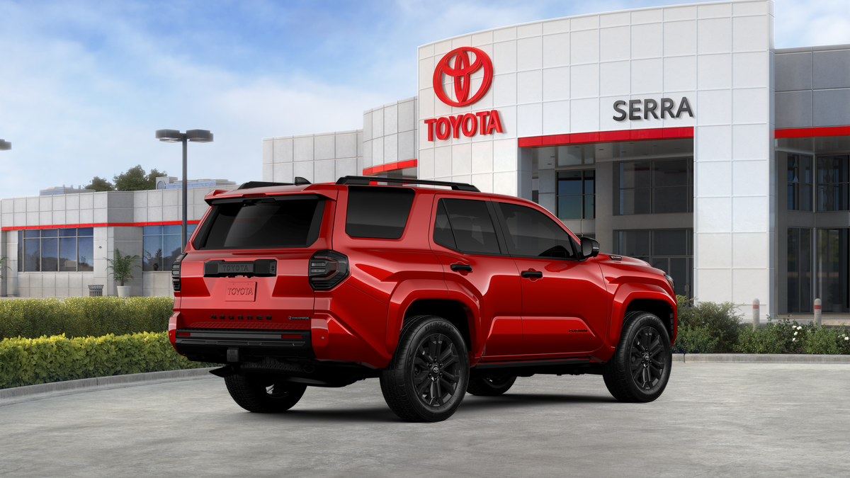 New 2026 Supersonic Red <sup>1</sup> Toyota 4Runner Platinum image 12