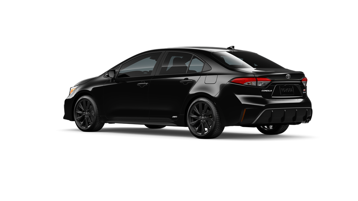 New 2026 Midnight Black Metallic Toyota  SE AWD image 8