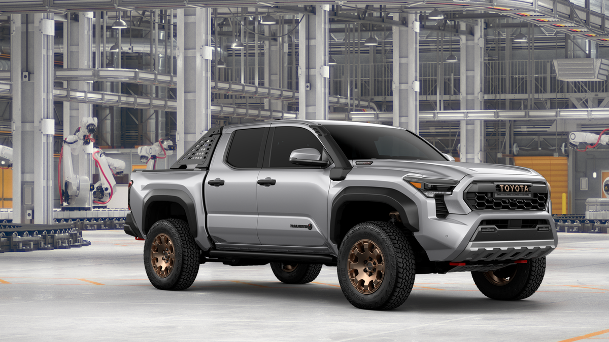 New 2026 Celestial Silver Metallic Toyota Tacoma Trailhunter image 17