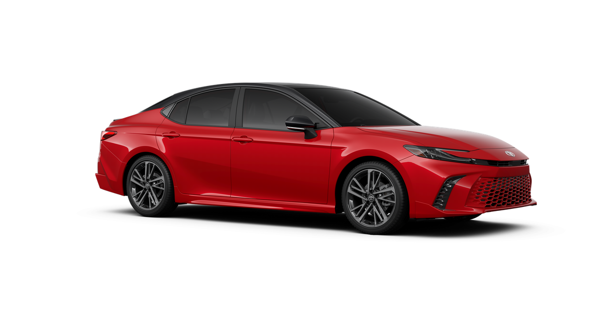 New 2026 Supersonic Red with Midnight Black Metallic roof <sup>1</sup> Toyota  XSE image 16