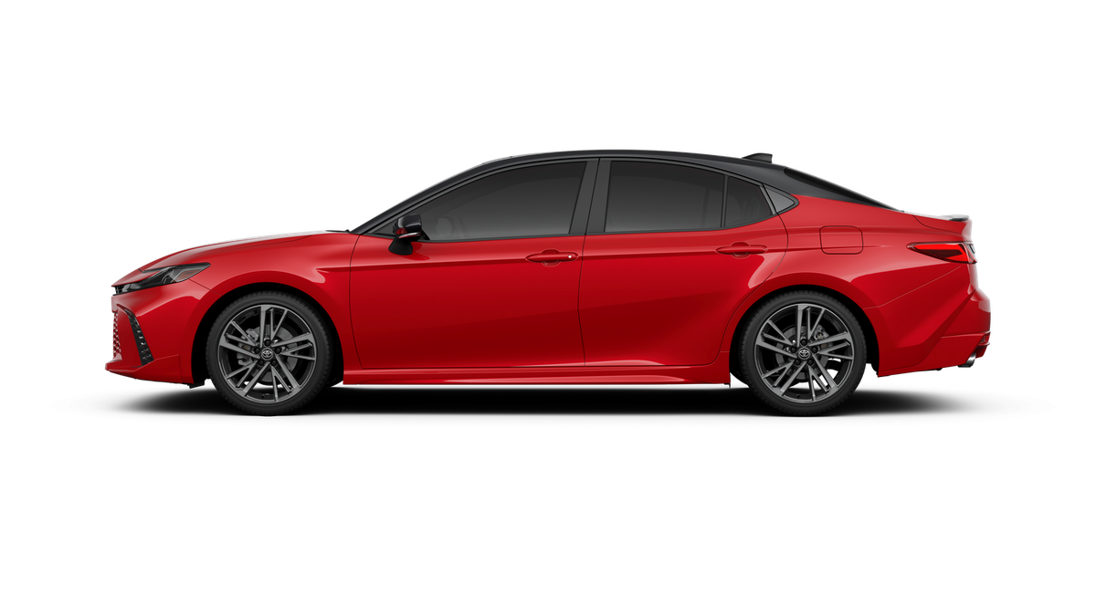 New 2026 Supersonic Red with Midnight Black Metallic roof <sup>1</sup> Toyota  XSE image 6