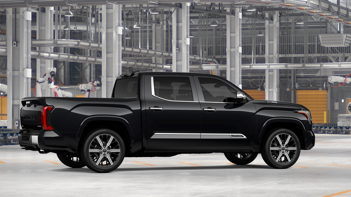 New 2026 Midnight Black Metallic Toyota Tundra Capstone image 13