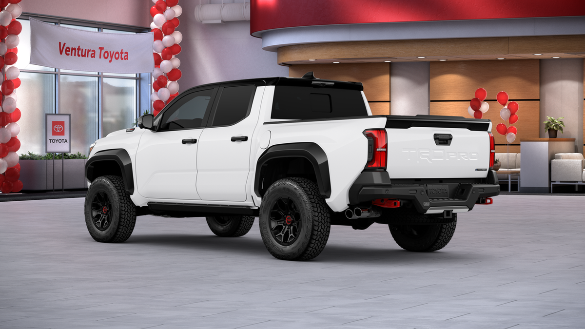 New 2026 Ice Cap with Black roof Toyota Tacoma TRD Pro image 16