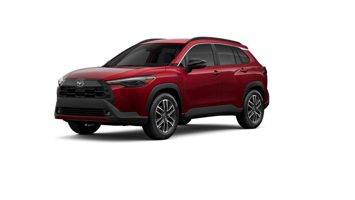 Soul Red Crystal 2026 Toyota Corolla Cross SUV / Crossover Front-Wheel Drive Continuously Variable Transmission
