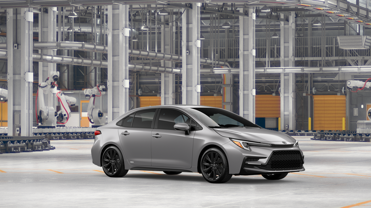 New 2027 Classic Silver Metallic Toyota  SE AWD image 16