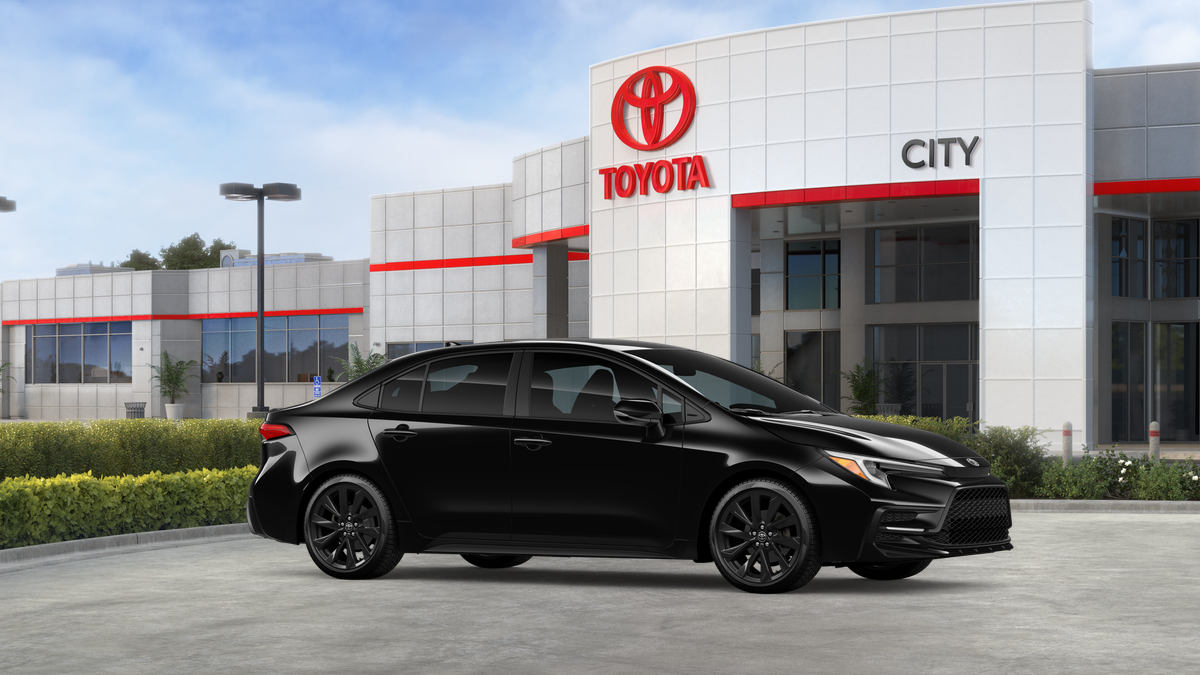 New 2026 Midnight Black Metallic Toyota  SE image 15