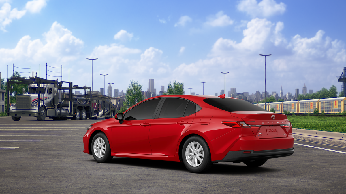 New 2026 Supersonic Red <sup>1</sup> Toyota  LE AWD image 8