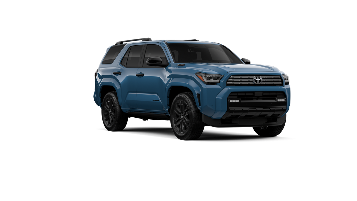 New 2026 Heritage Blue Toyota 4Runner Platinum image 17