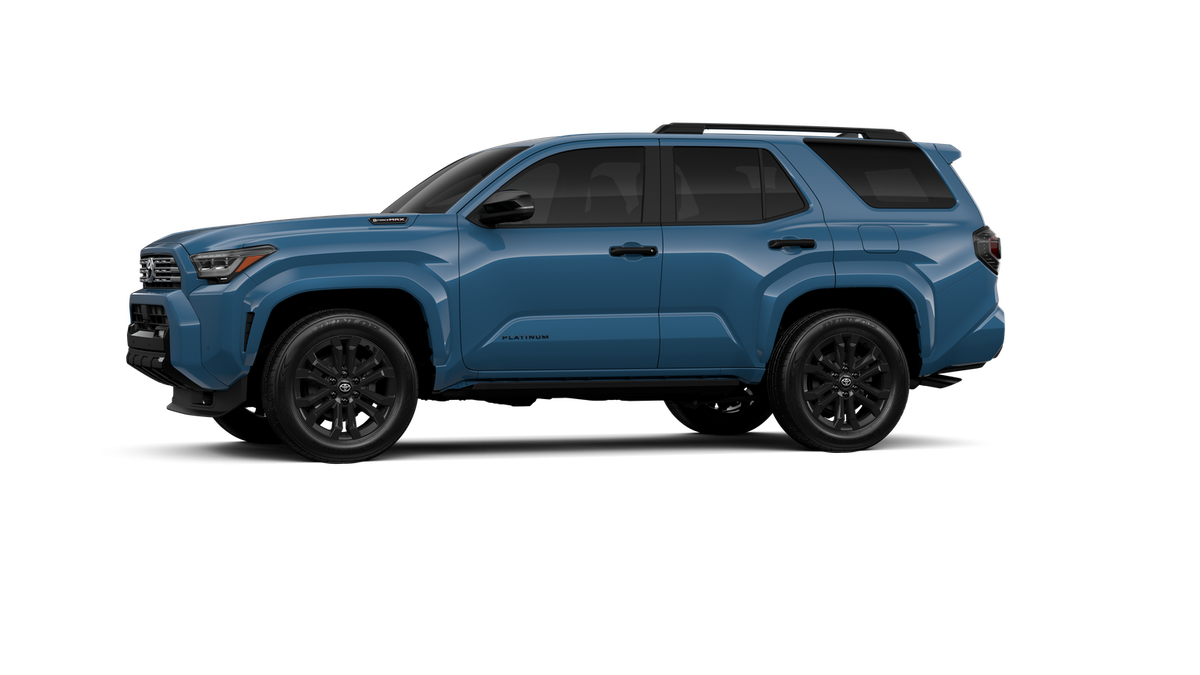 New 2026 Heritage Blue Toyota 4Runner Platinum image 5