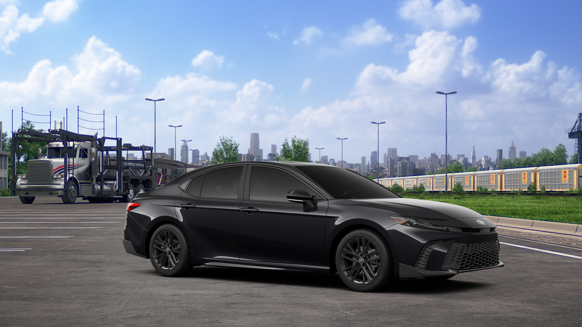 New 2026 Midnight Black Metallic Toyota  SE AWD image 16